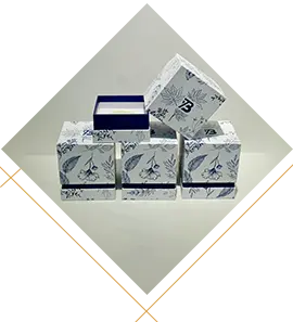 뚜껑이있는 선물 상자