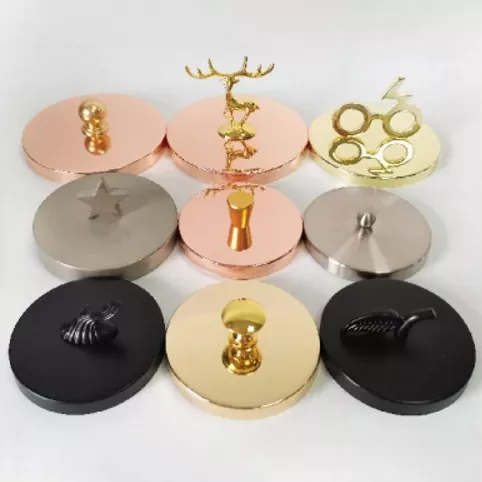 커스텀 캔들 항아리 뚜껑