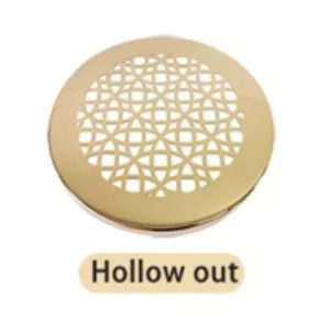 중공 주석 촛불 항아리 뚜껑