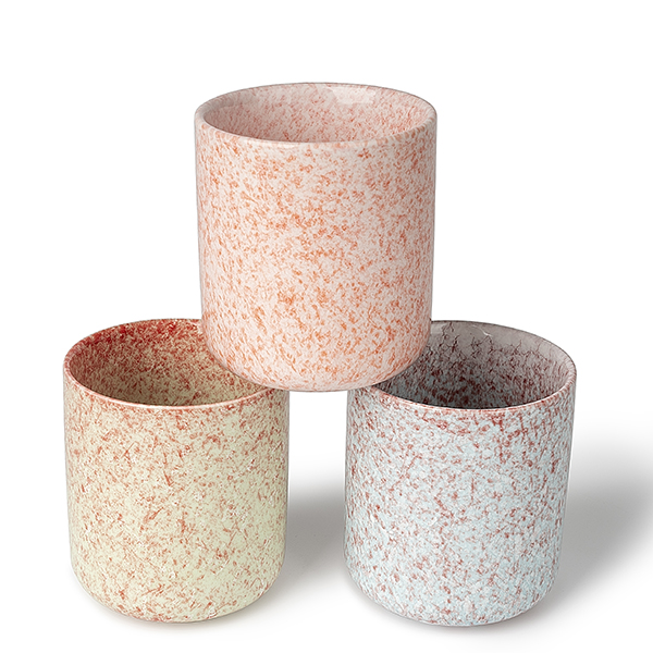 Three-Color Series Ceramic Candles