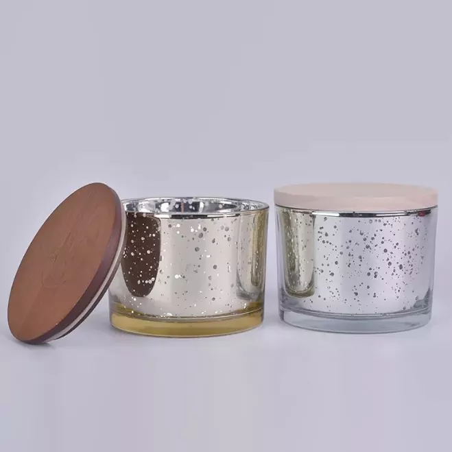 둥근 유리 캔들 홀더