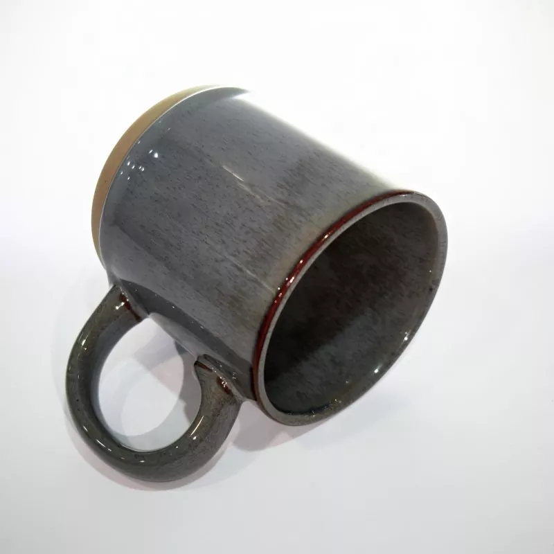 심플 모던 세라믹 여행 그레이 머그