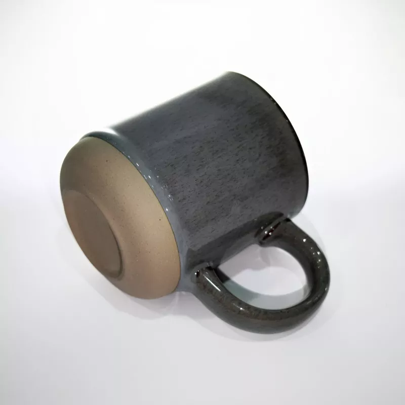 심플 모던 세라믹 여행 그레이 머그